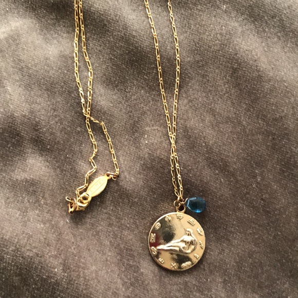 A V Max Virgo Coin Necklace - Picture 2 of 4